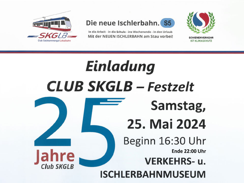 25 Jahre Club SKGLB Jubiläumsfeier